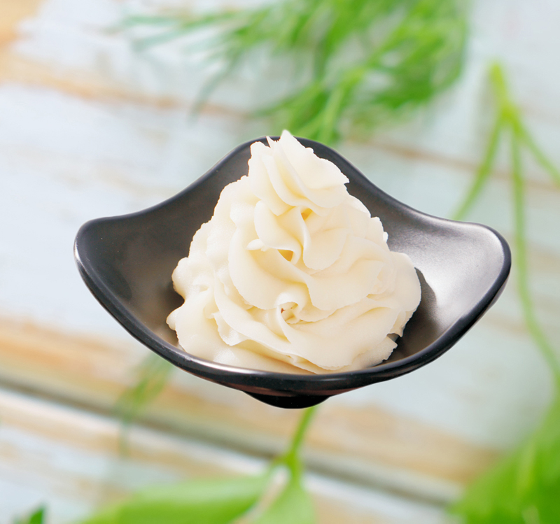 White bean flour filling
